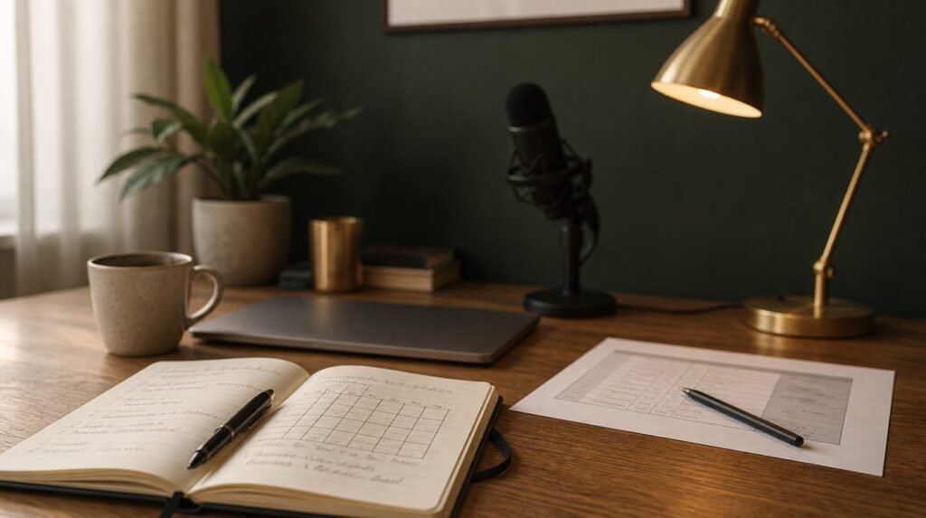 Comment préparer son premier épisode de podcast