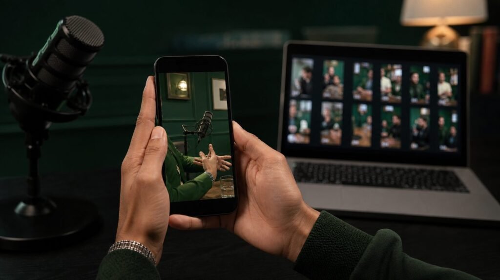 Comment transformer un podcast en Reels : méthode de production